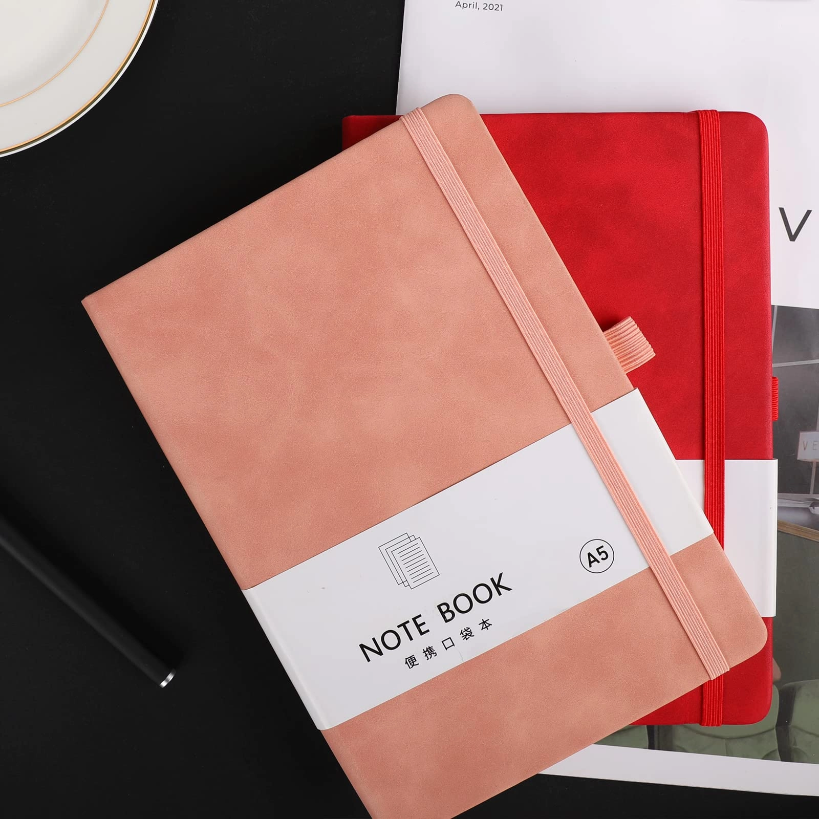 A5 Notebook A5 Hardcover - Lined 100 Sheets