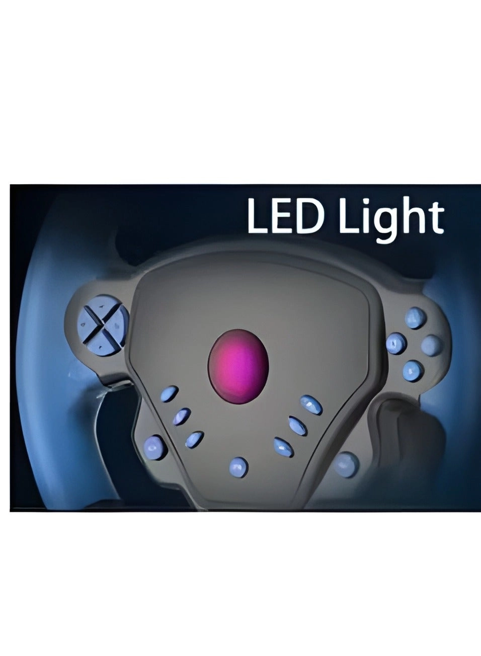 Gaming Steering Wheel Racing Wheel & Pedals - PS4 PS3 PC Android