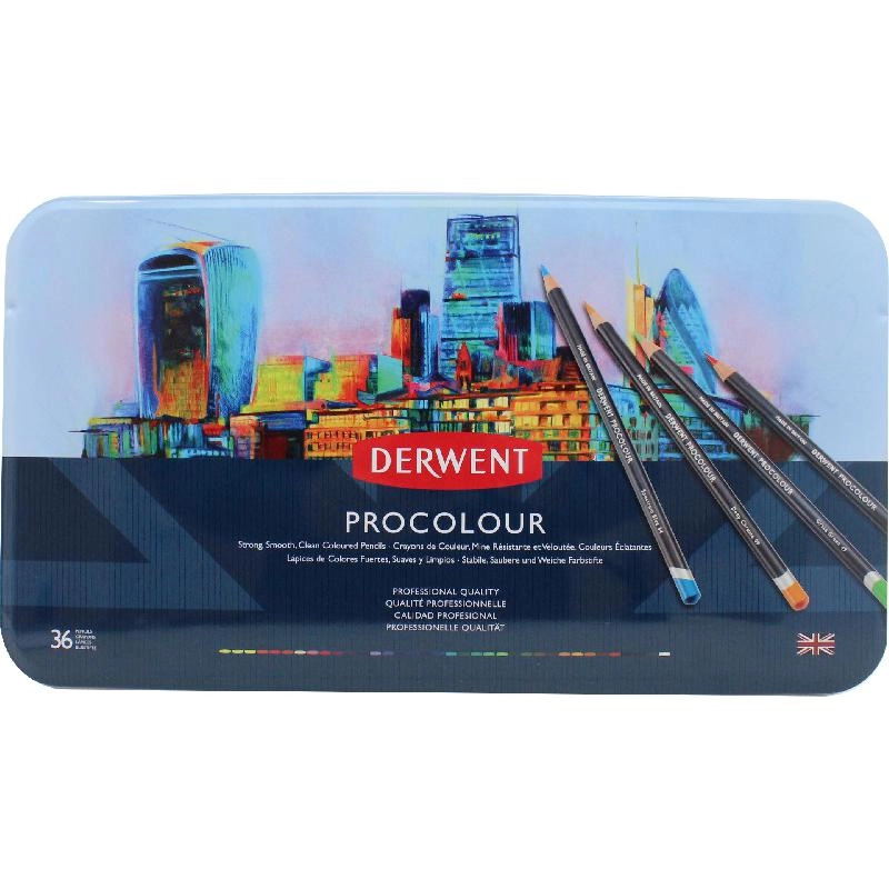Derwent Procolour - 24 Colors