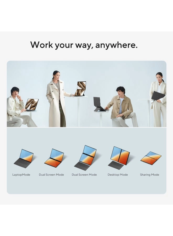 Zenbook Duo UX8407AA - 14'' Core Ultra 7 32GB 1TB SSD