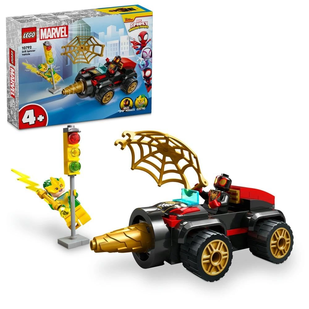 LEGO Drill Spinner Vehicle (10792) - Spidey and His Amazing Friends Marvel