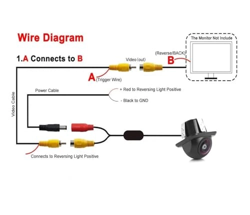 Rear View Camera - Night Vision Wire