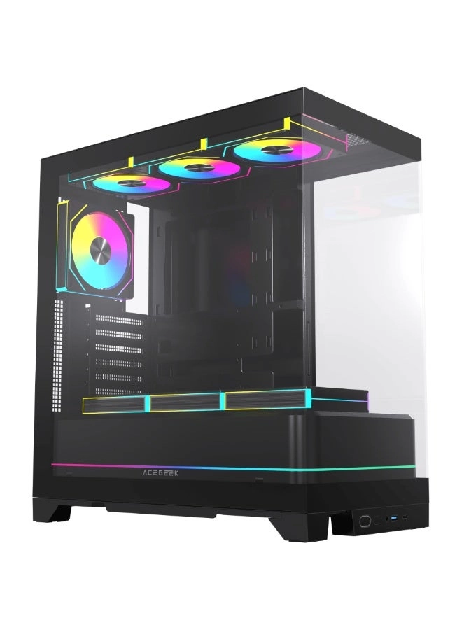 AceGeek Photon - Tempered Glass Mid Tower