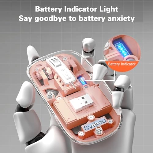 Transparent Mini Mouse - Bluetooth