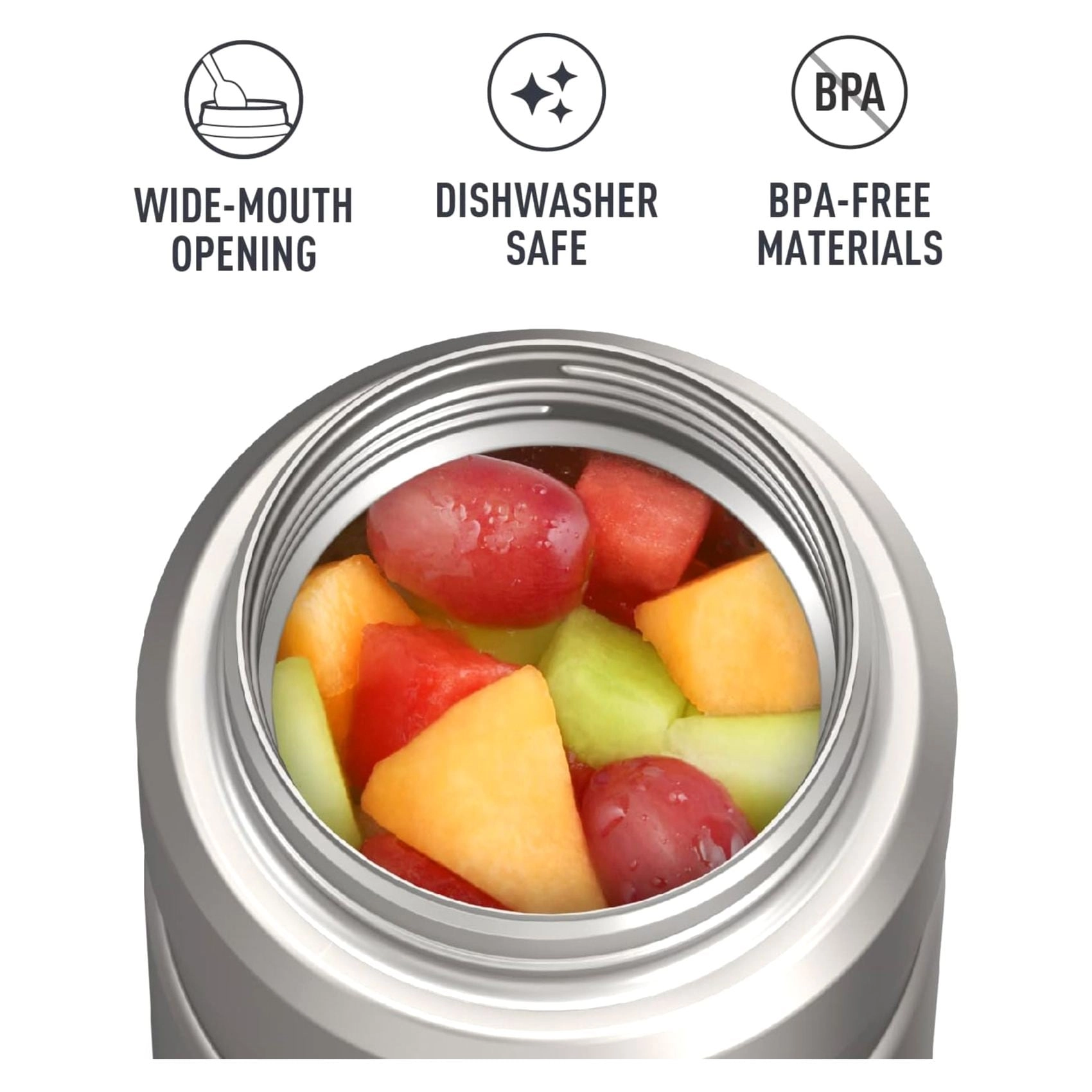 Stainless Steel Vacuum Bottle - 710ml