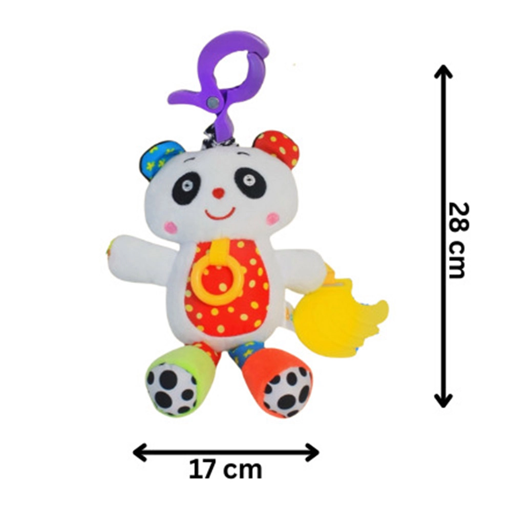 Vibrate Voice Rattle Toy - 0 to 6 months Panda