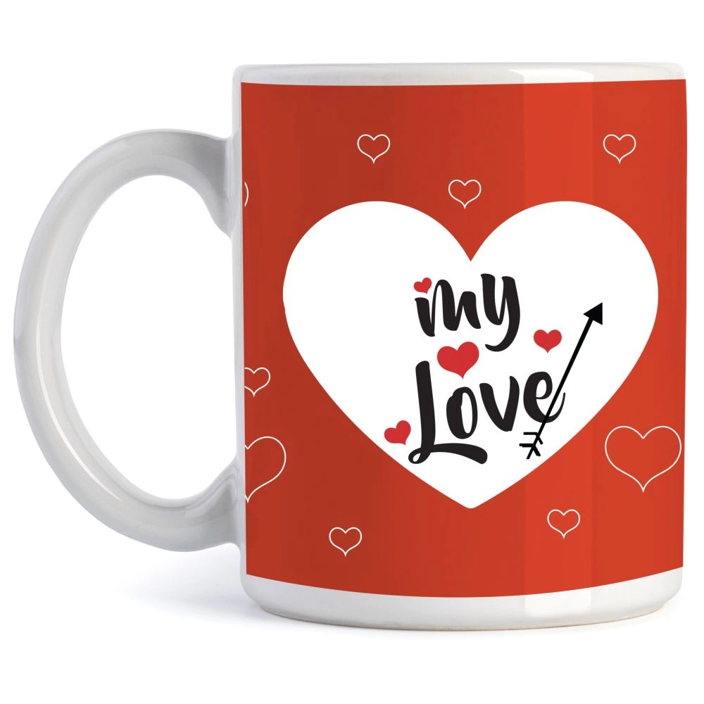 SHARE THE LOVE My Love Mug - 2 pcs RED