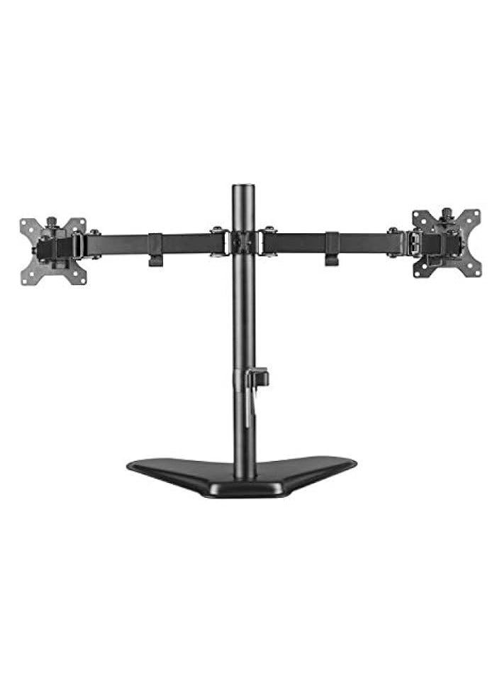 Dual LCD Monitor Desk Mount Stand - 2 27in