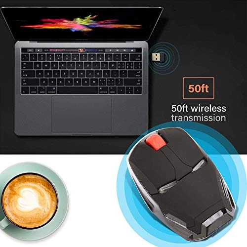 Ergonomic Wireless Mouse - USB Wireless