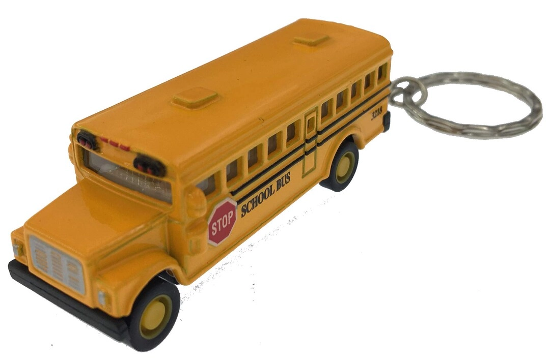 Classic Mini School Bus - 25 Inches Die Cast Metal