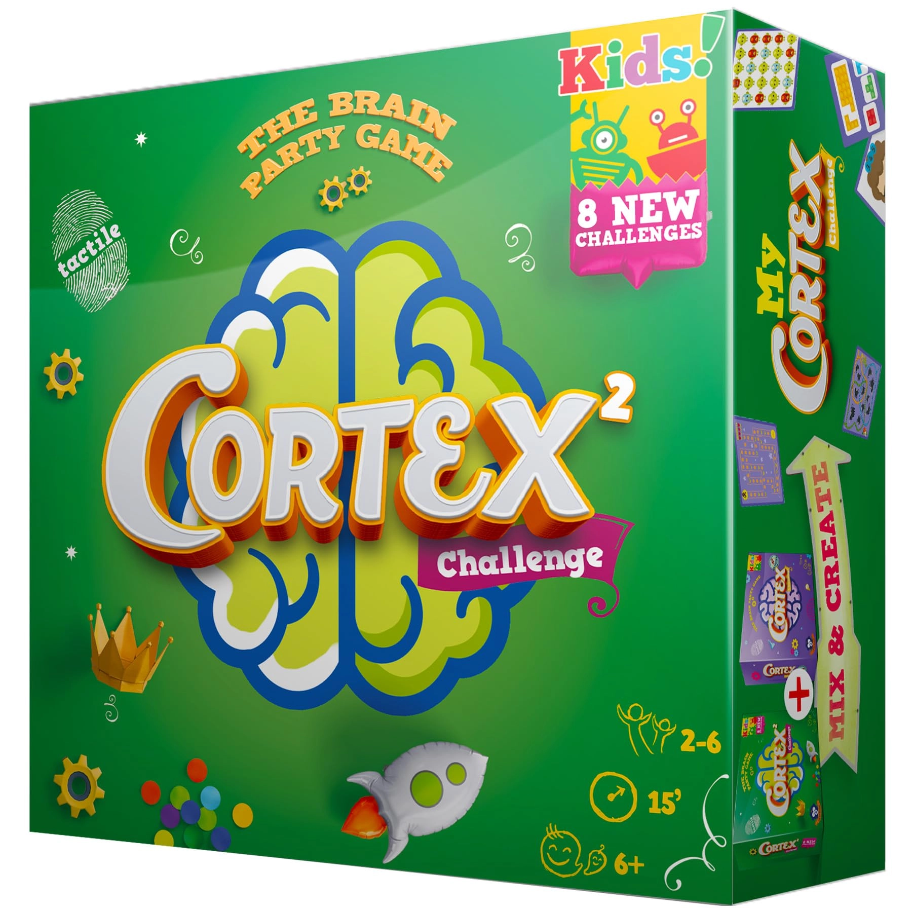 Asmodee Cortex Challenge: Kids 2nd Edition - Card Game Party Game