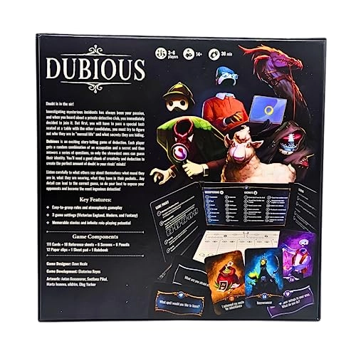 Dubious - Card Game
