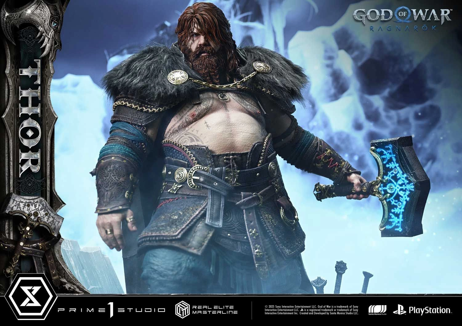 Thor - God of War Ragnarök - Real Elite Masterline - 1:3 scale