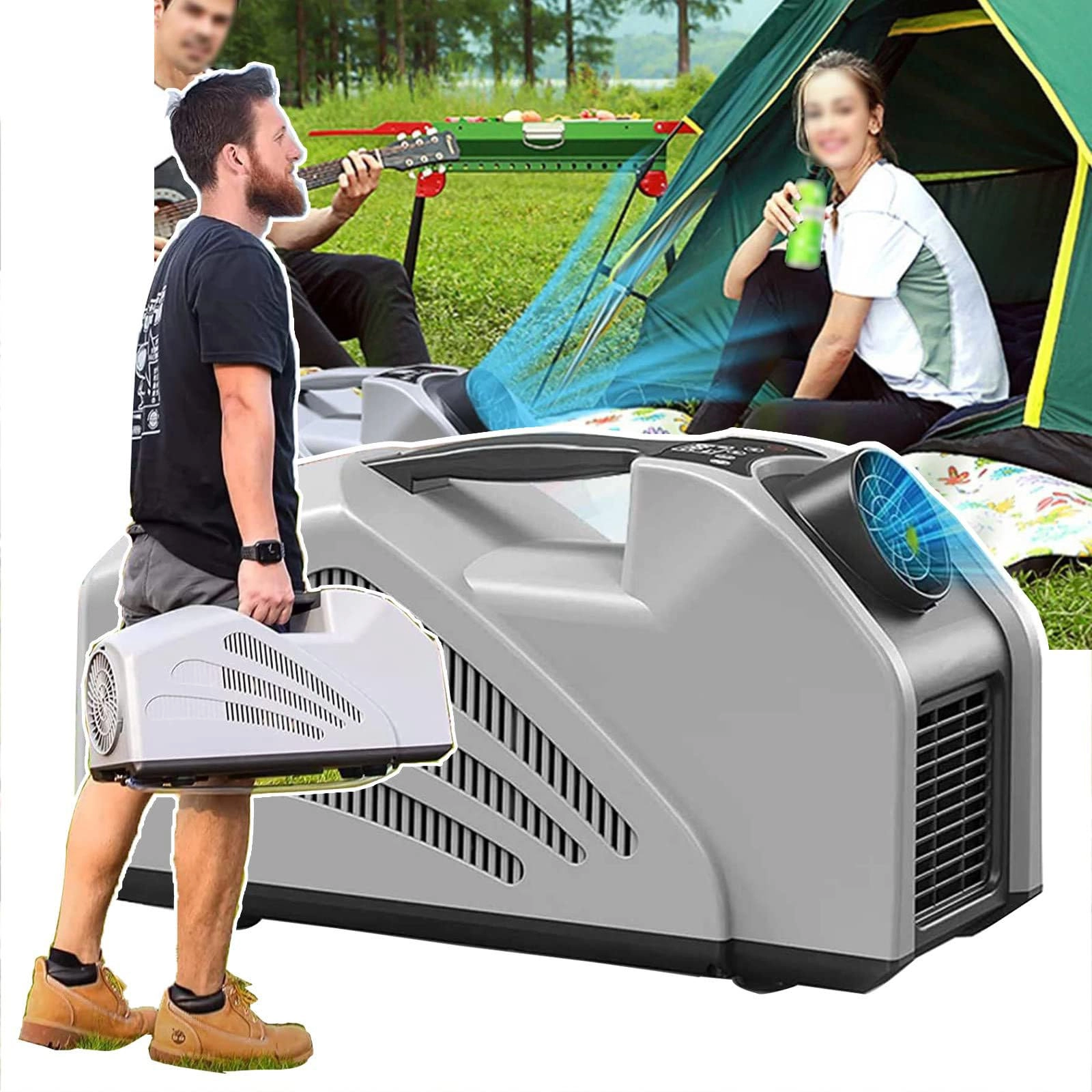 HpJfdsU Portable Air Conditioner - 240W