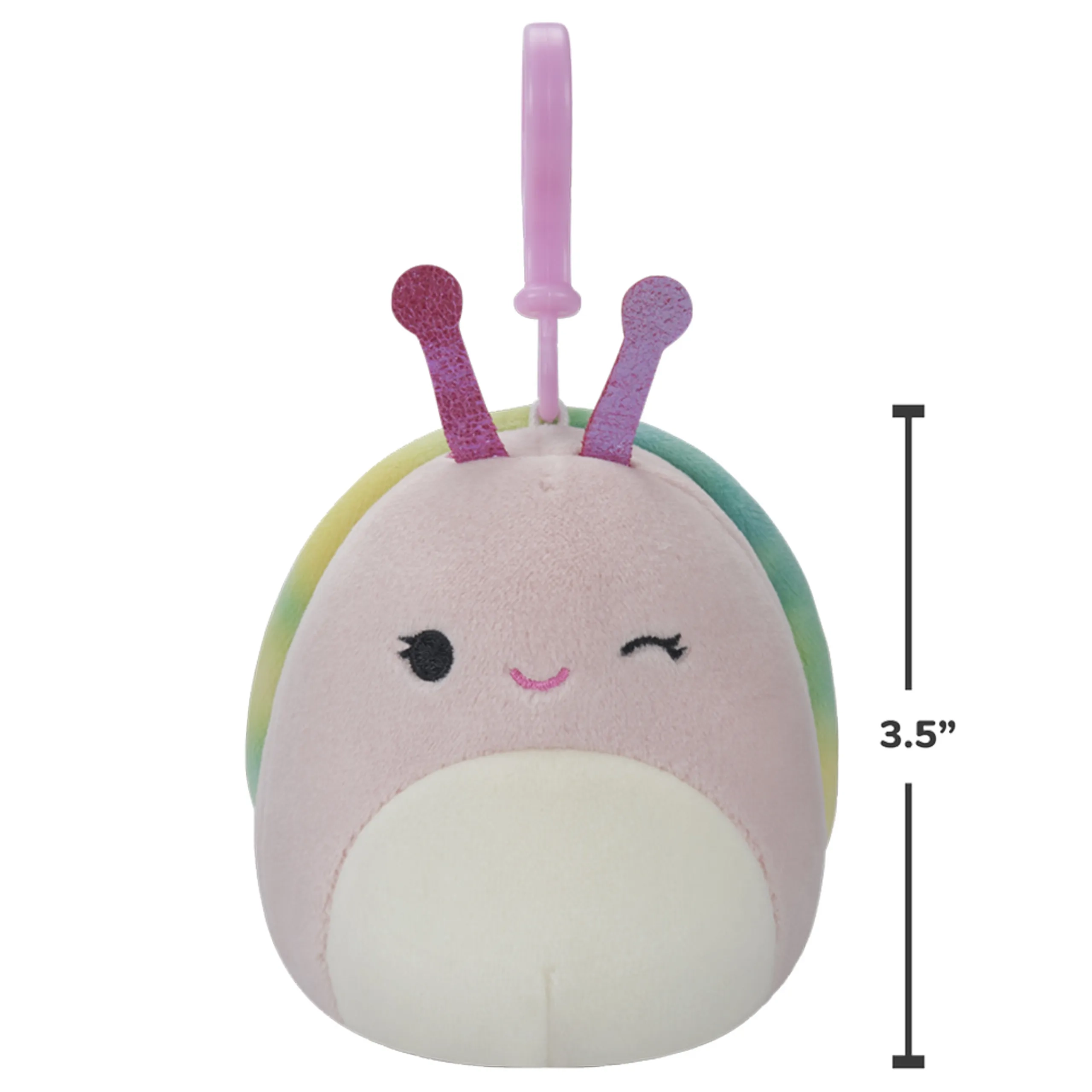 Silvina The Winking Snail 11.5 cm Clip On Plush