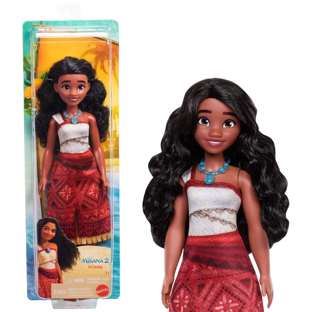 Mattel Moana Fashion Doll - Articulated Adventure Outfit