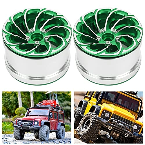 Aluminum Alloy Beadlock Wheel Rims - 1/10