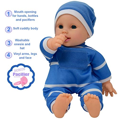 Newborn Baby Doll - 28cm Vinyl Boy
