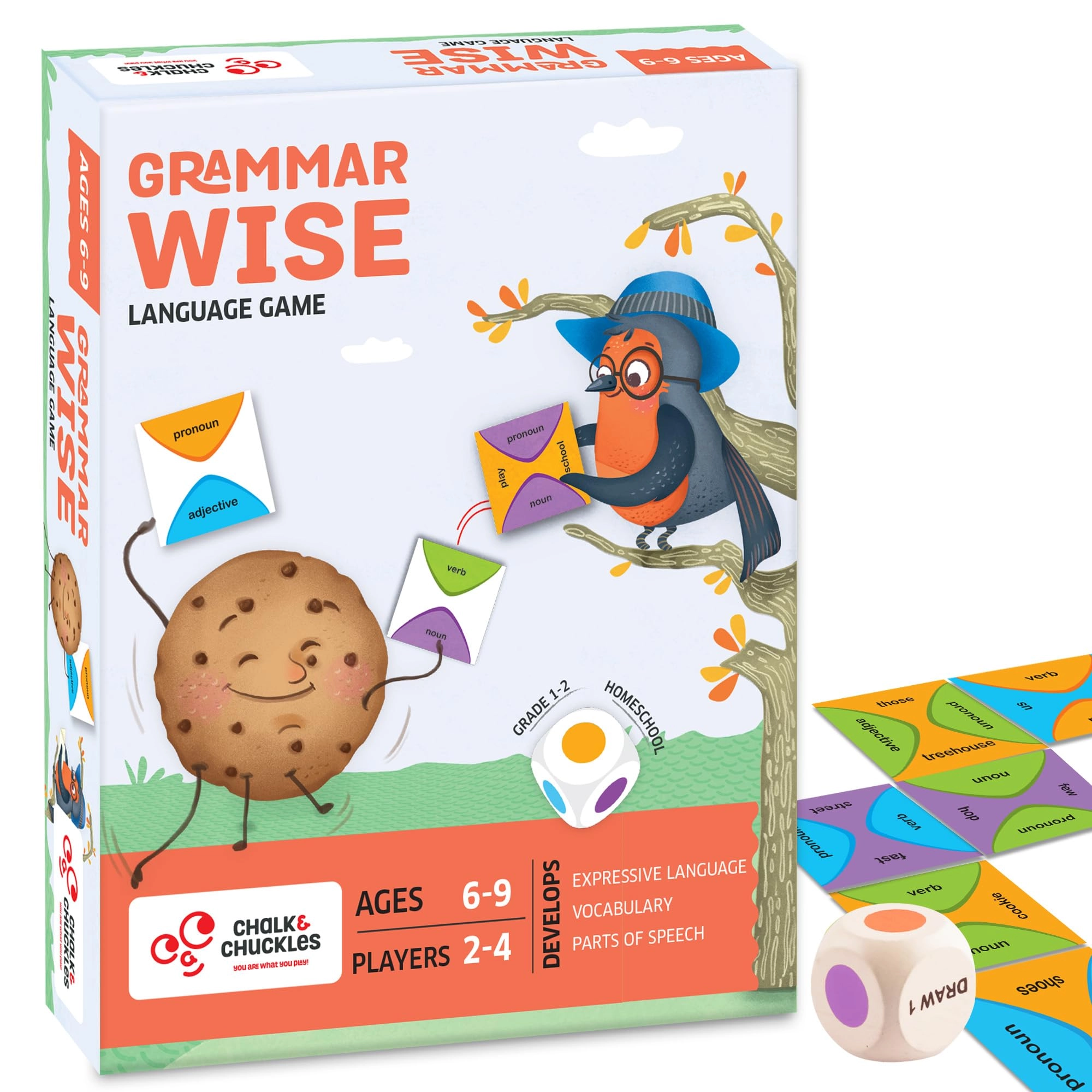 Grammar Wise Game - 6 To 9 Years Old