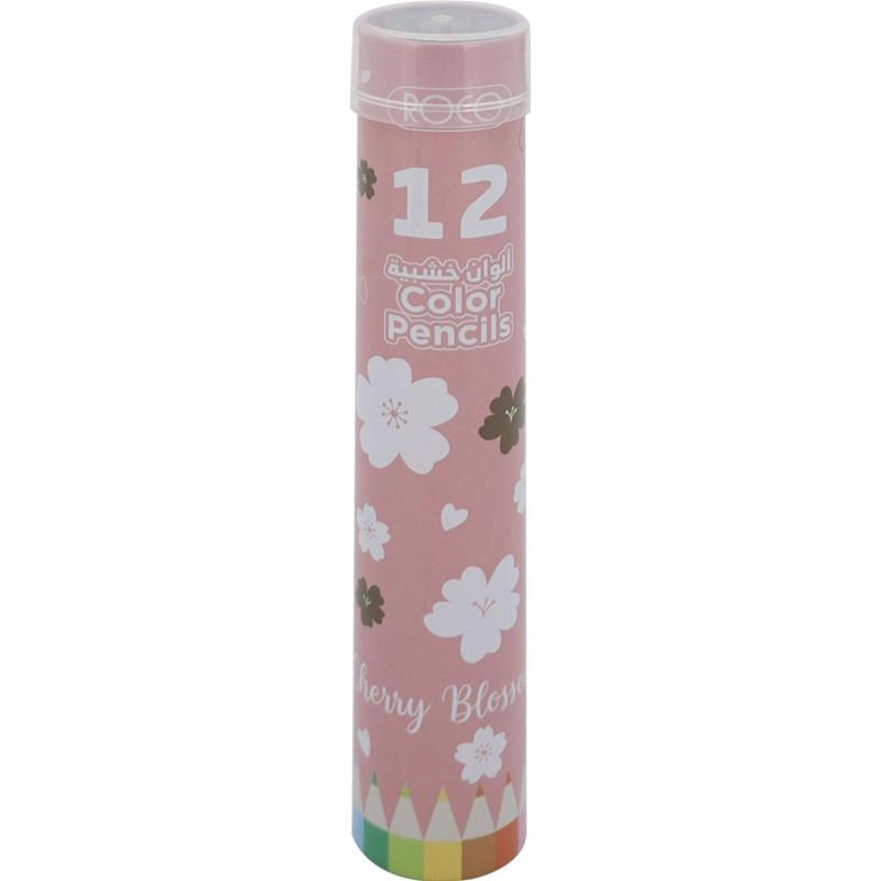 Roco Princess Color Pencil Set - 12 Colors