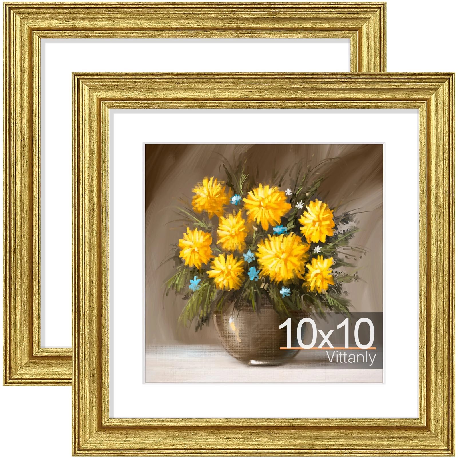 vittanly Ornate picture frame - 10x10 2.0 Count