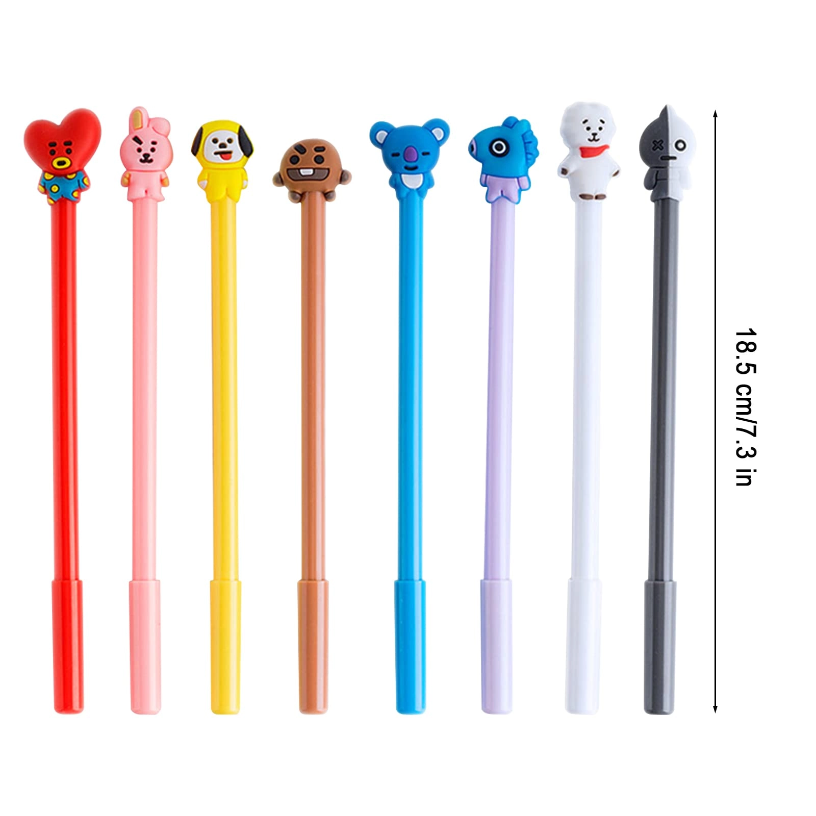 Animal Pattern Pens - 16 Pcs 0.5mm