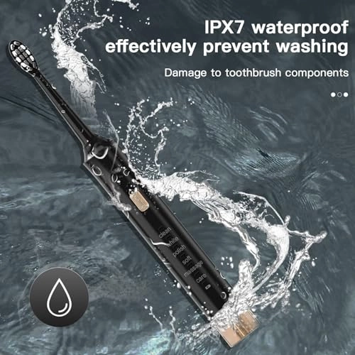 Sonic Electric Toothbrush - 5 Brush Heads 6 Cleaning Modes