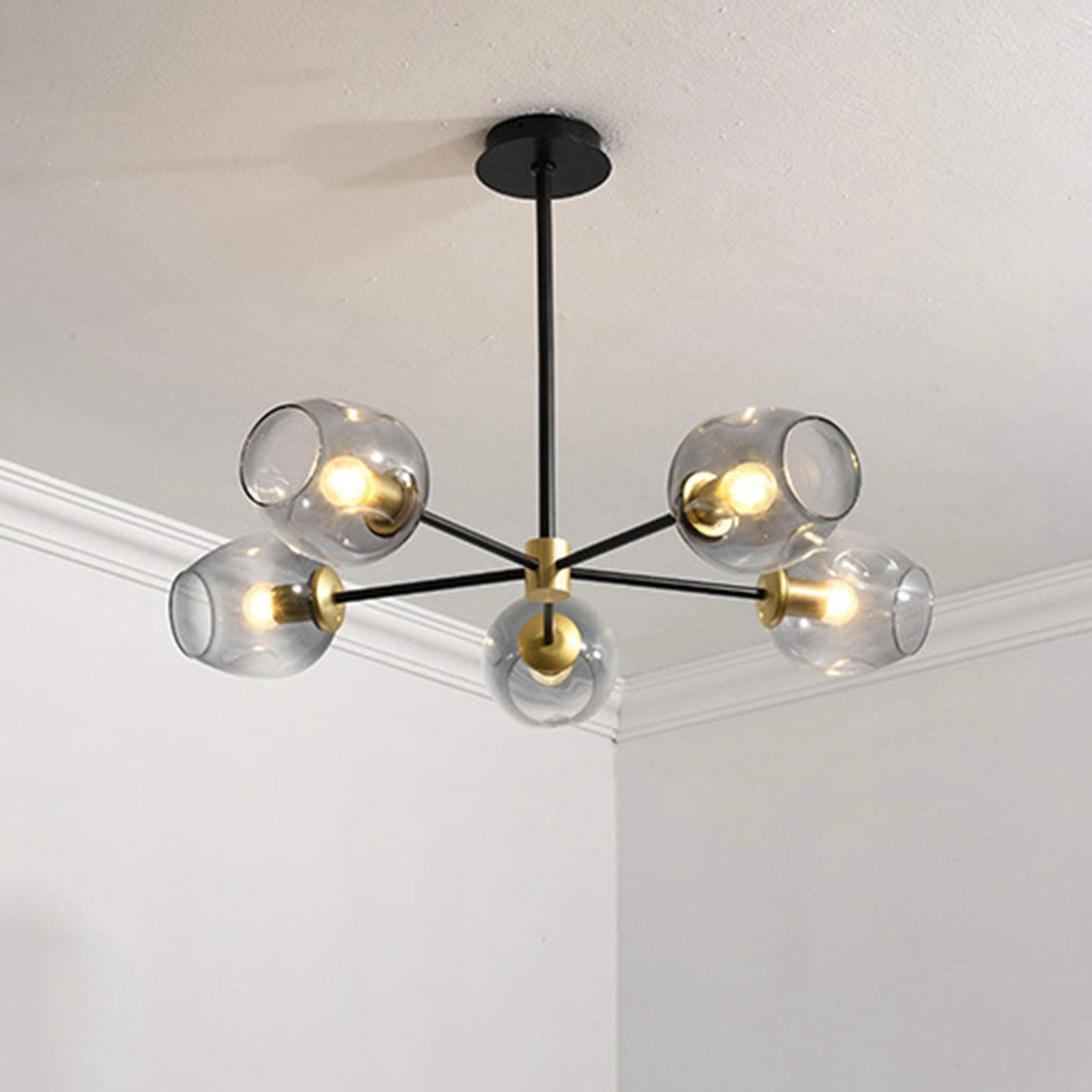 Magic Bean Molecule Chandelier