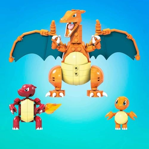 Charmander Evolution - 300 bricks 3 figures