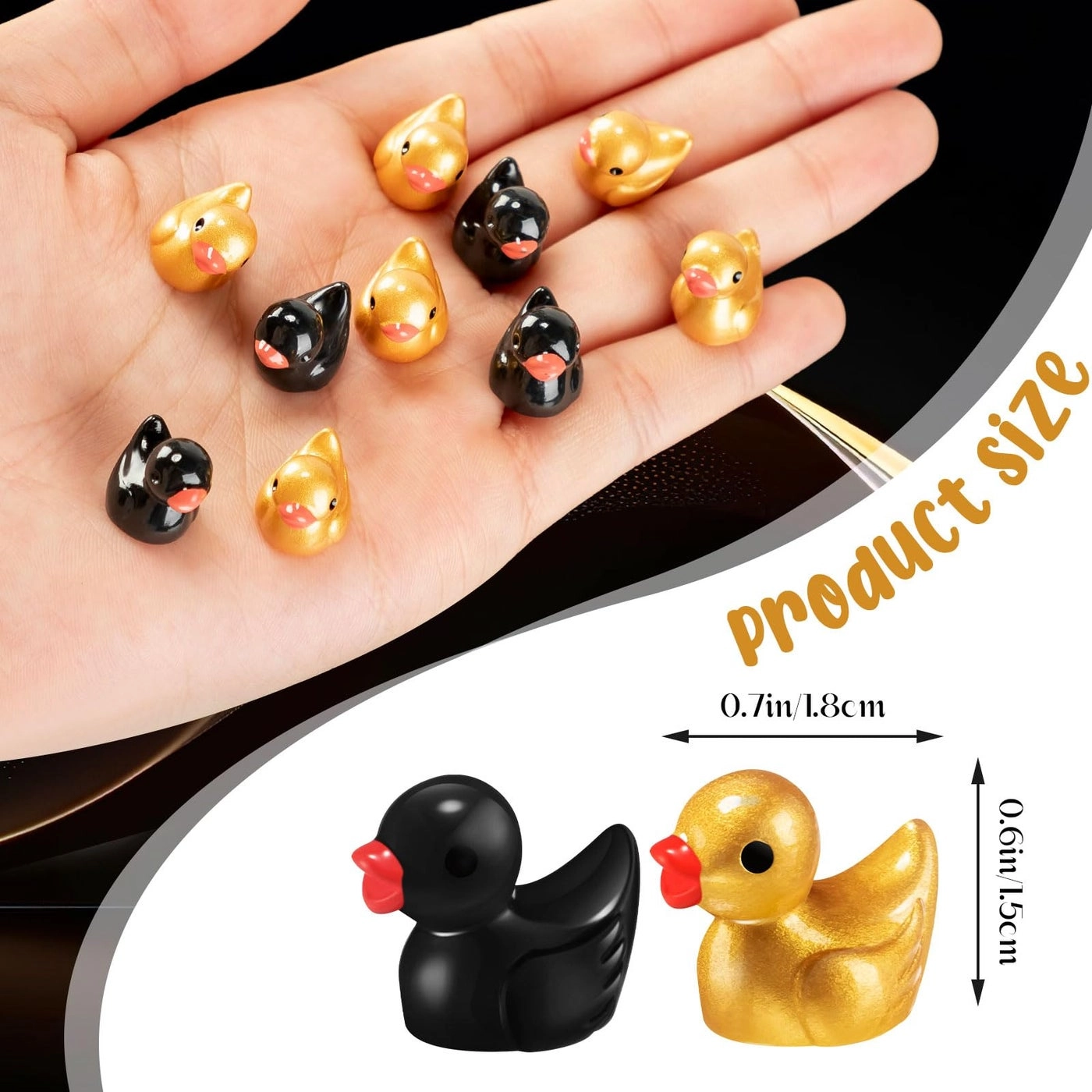 Mini Ducks - 150 Pcs St Patricks Day