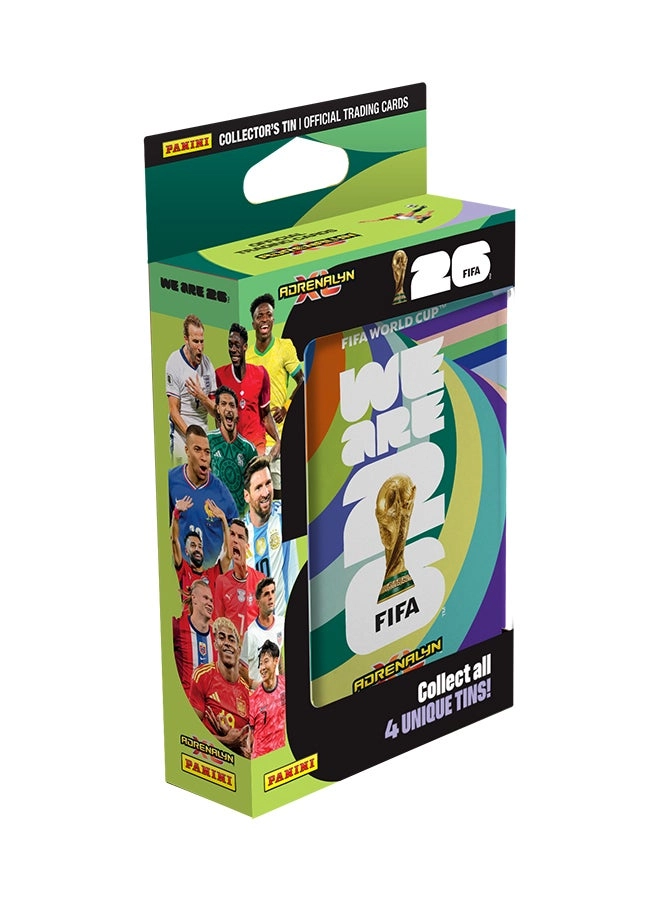 FIFA World Cup 2026 Mini Tin - 5x5cm Pocket-Sized Metal Tin