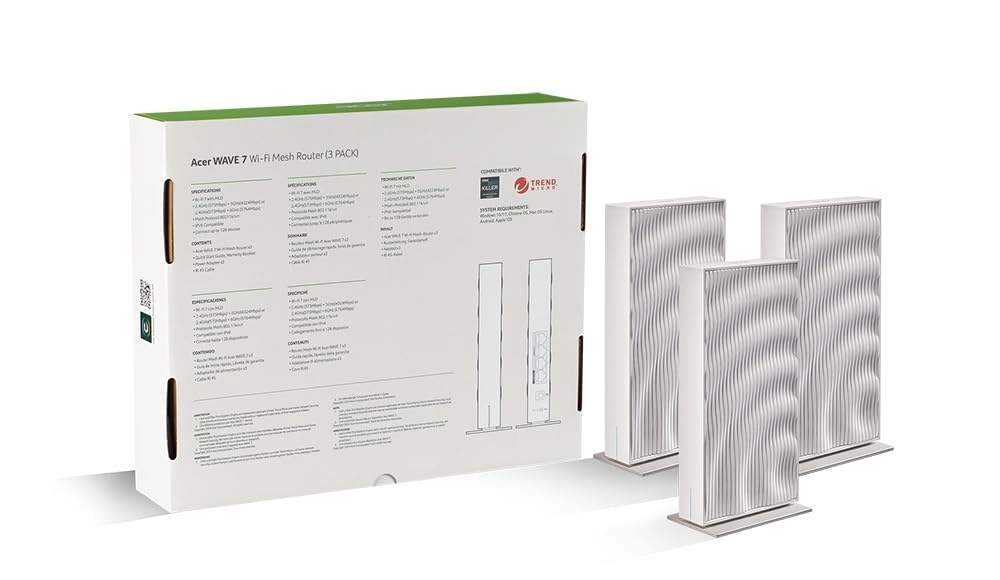 Acer FF.G2UTA - WiFi 7 Pack of 3