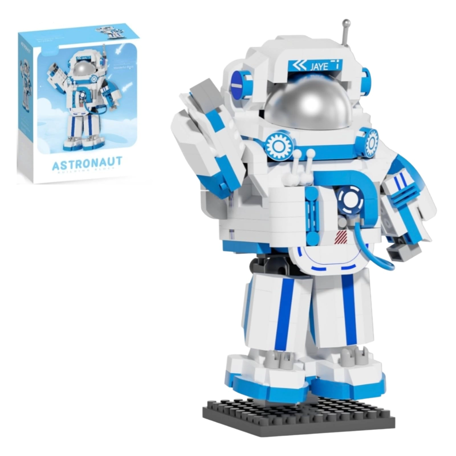 WULOBOOI Blue Astronaut - 570 pcs