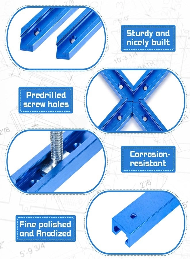 T Track Intersection Kit - 3 Inch Double Cut Profile Pack