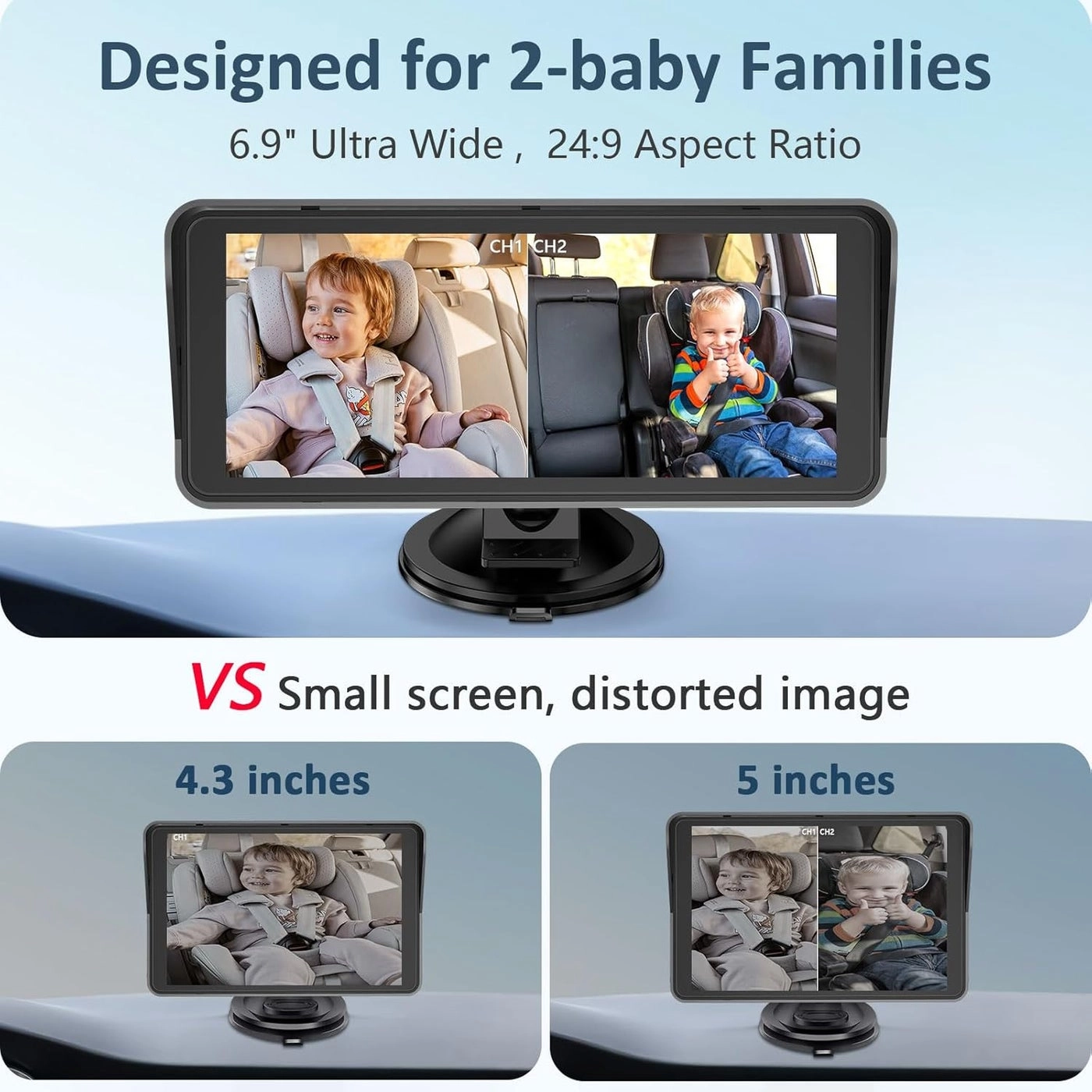 Baby Car Camera - 69 Inch