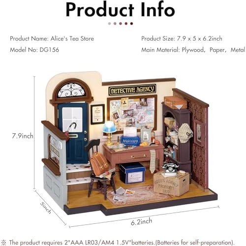 Diy Cabin Crafts - Mock Detective Agency Layout Gifts for Kids