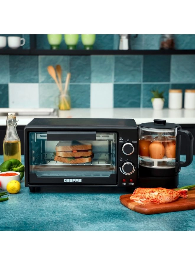 GEEPAS Multi-Function Breakfast Maker - 9L