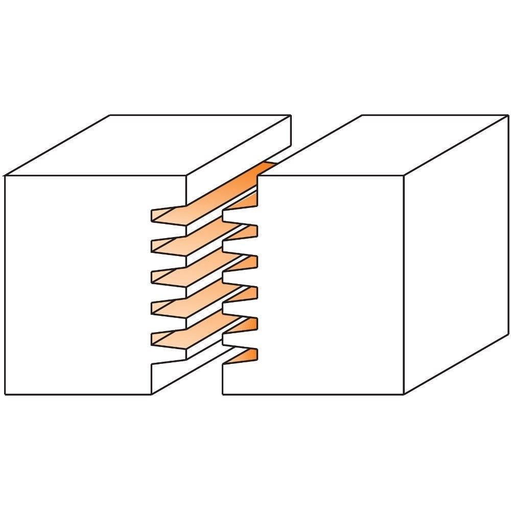 Finger Joint Bit - 1-7/8-Inch 1/2-Inch