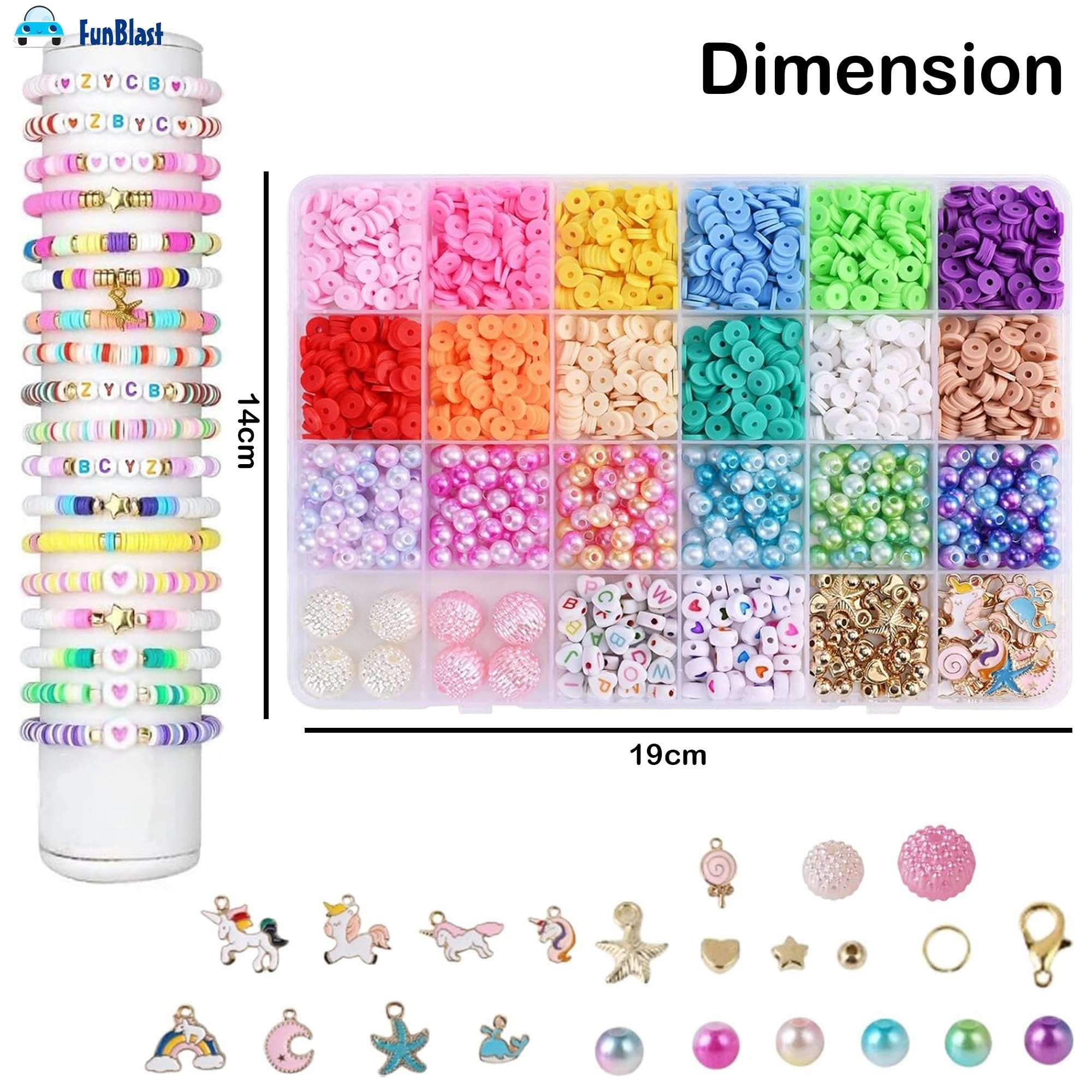 Jewelry Making & Beadwork - Beads Kit Multicolor