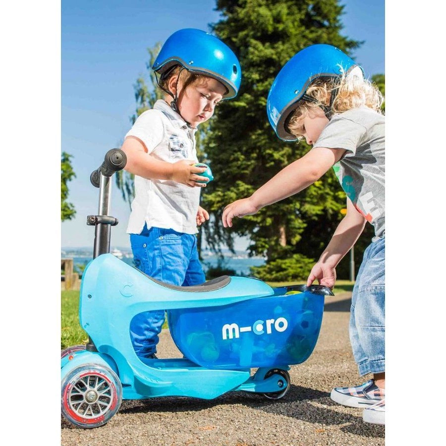 Mini2go Deluxe - 120/85 mm Foldable Adjustable seat