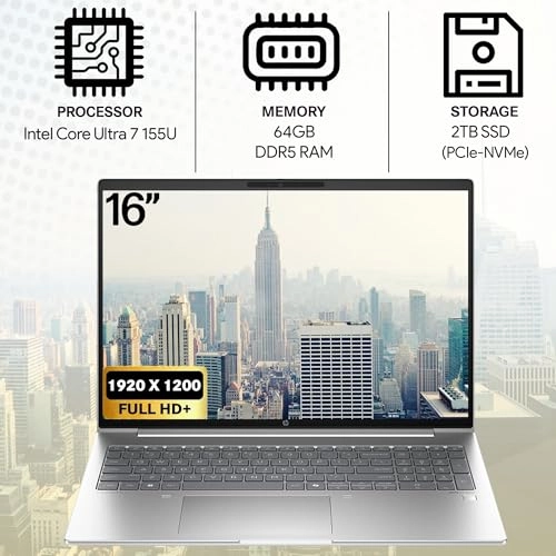 ProBook 460 G11 - 16'' Core 7-155U 64GB DDR5 2000GB SSD