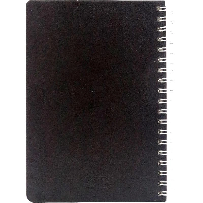 Notebook 19 X 26 cm Spiral - Grid 100 Sheets
