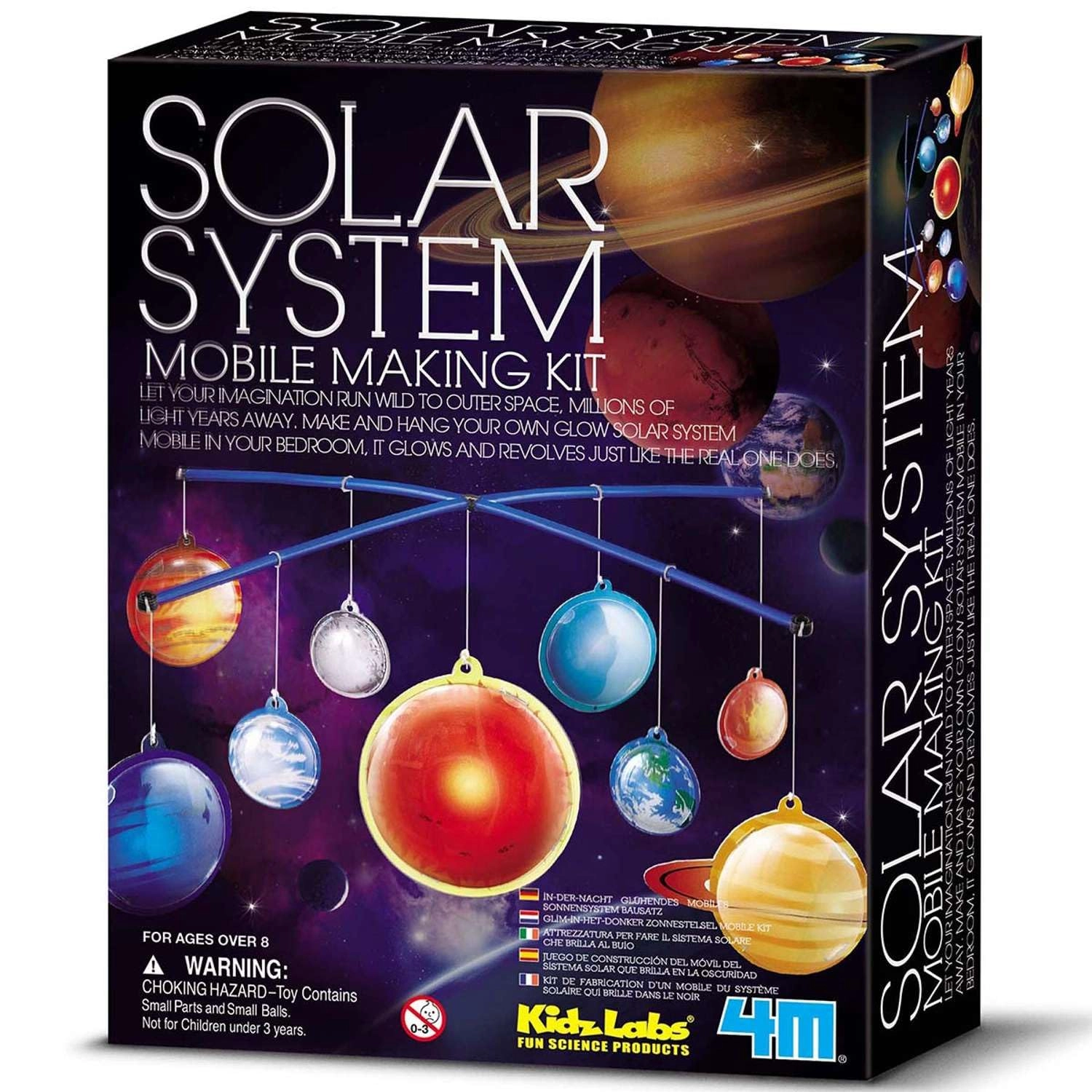 4M Solar System Mobile Making Kit - 8 years+