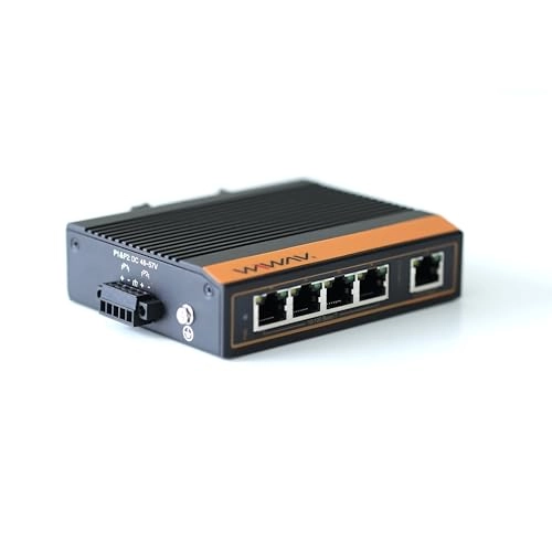 WP1005-5FE-I - 57 Volts 5 ports IEEE 802.3/802.3u/802.3x 10/100Mbps