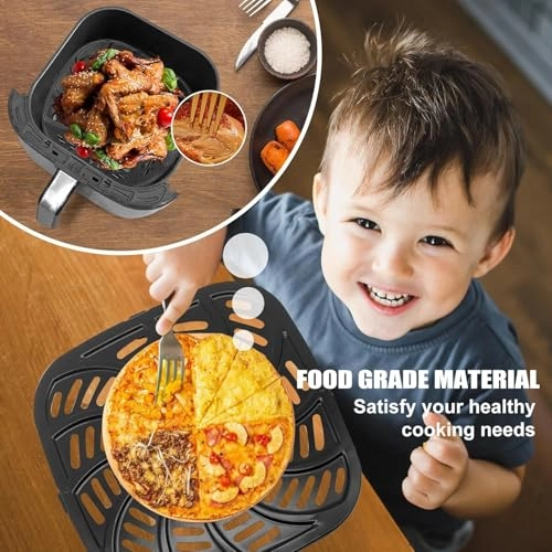 Air Fryer Grill Pan - steel 1 piece(s)