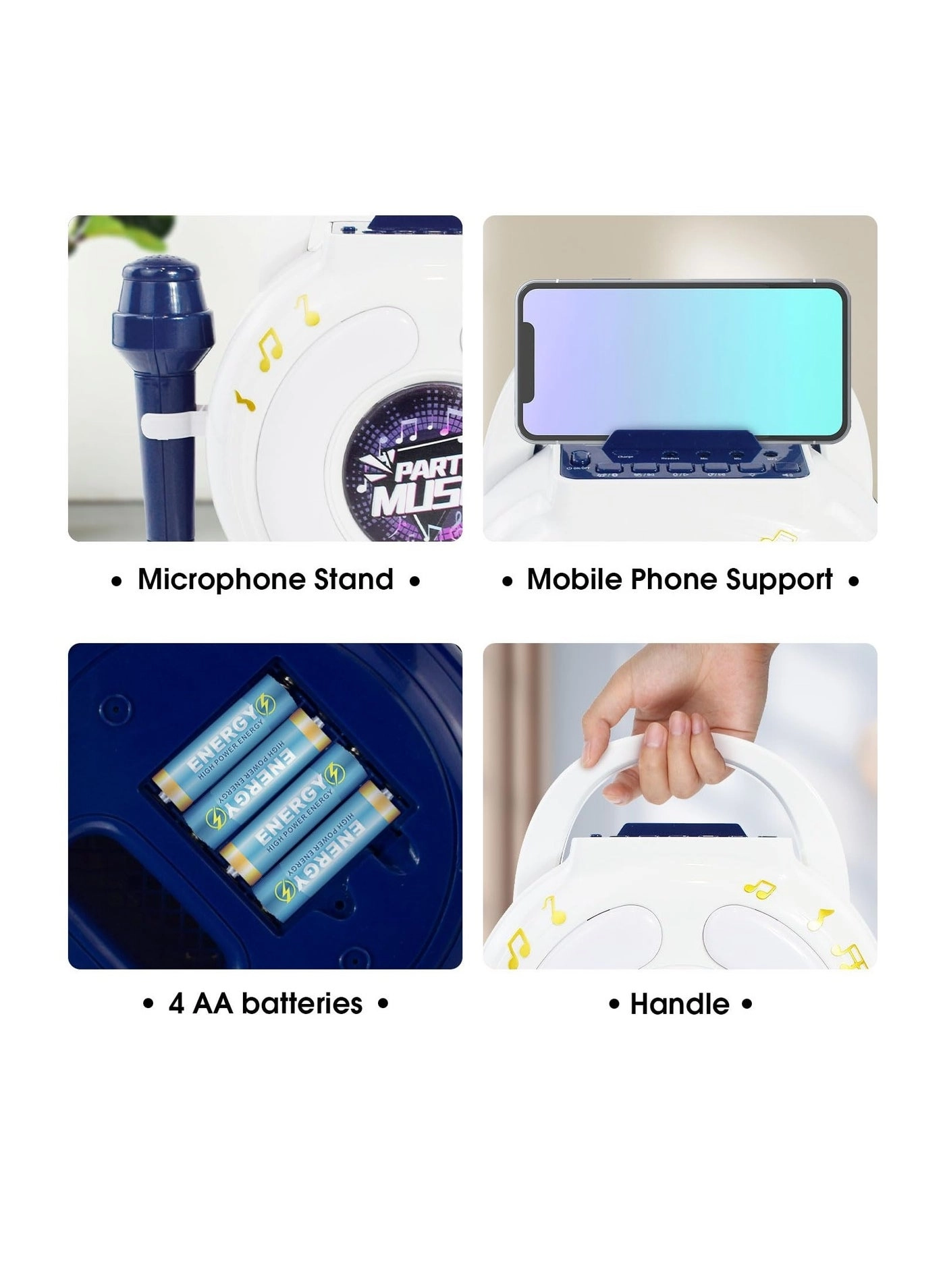 Karaoke Machine - 2 Microphones