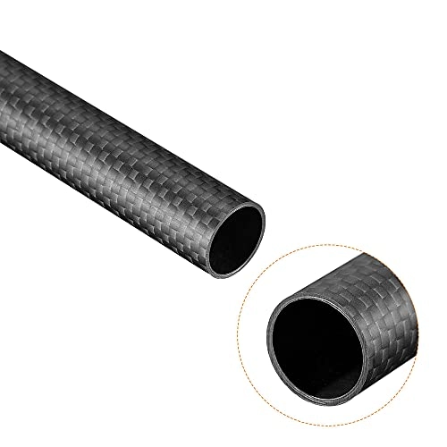 Carbon Fiber Tube - 16x14x330mm Black