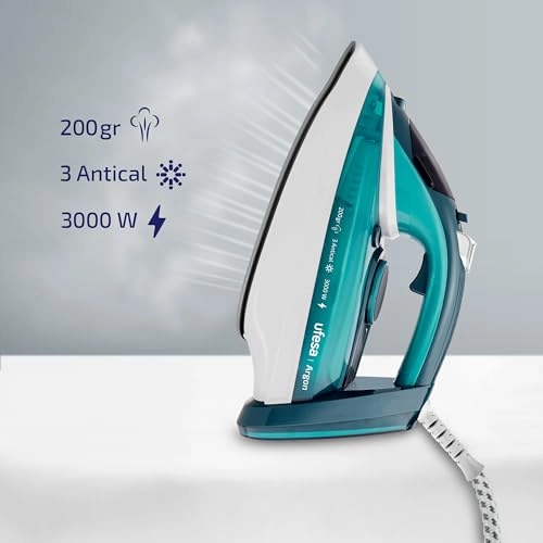 Argon Steam Iron - 3000W 200 g 40 g/min
