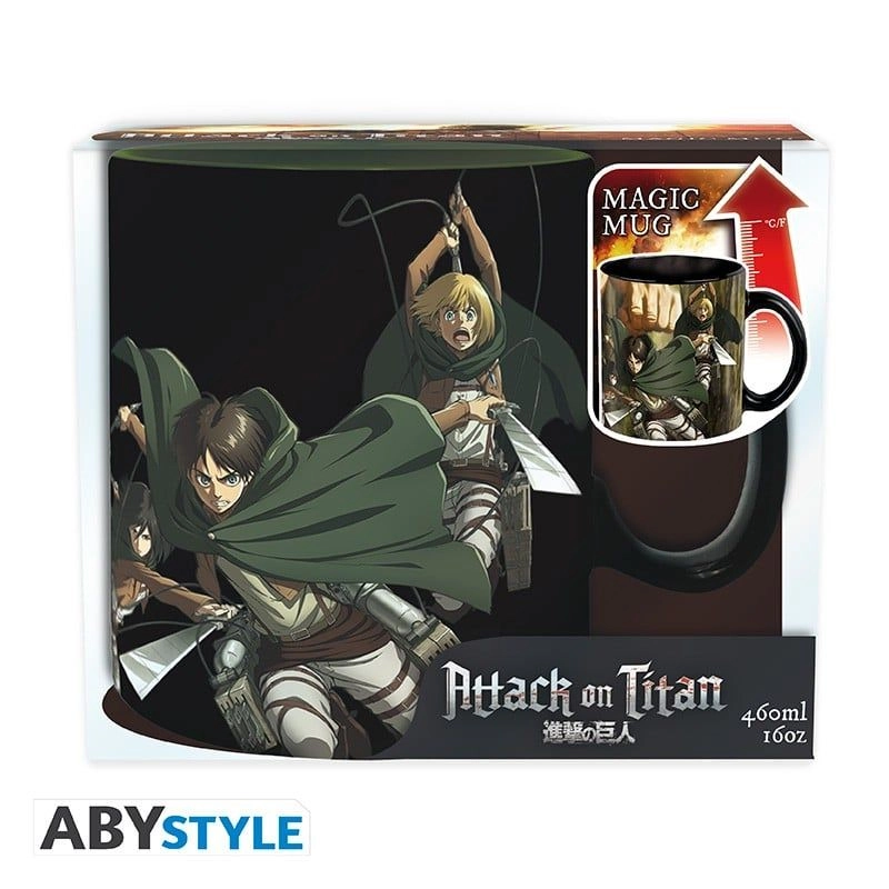 Attack On Titan Season 3 Titan Eren Heat Change Mug - 460 ml