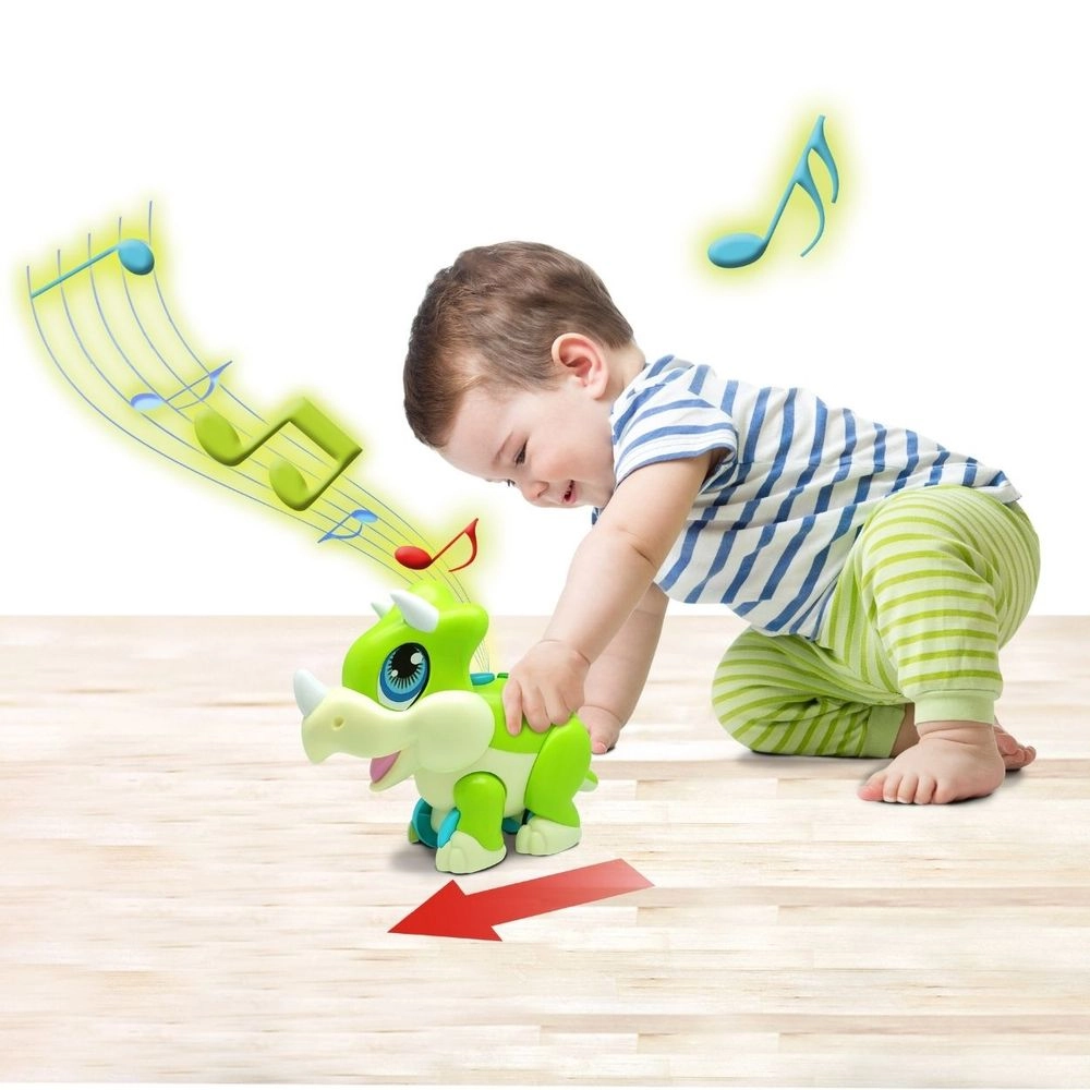 Push And Play Sound Triceratops